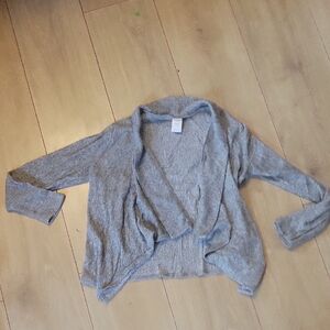 Arizona Jean Company Light Gray Women's Cardigan